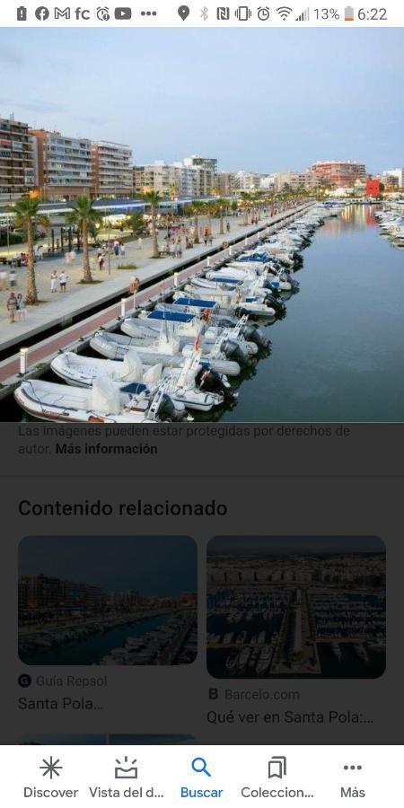 Disfruta De La Playa, Mar Y Sol En Santa Polaアパートメント エクステリア 写真